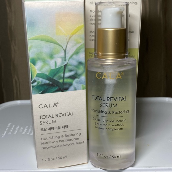 CALA Total Revital Toner 4 Oz, Lotion 3.4 Oz, and Serum 1.7 Oz set of Three - Picture 9 of 12